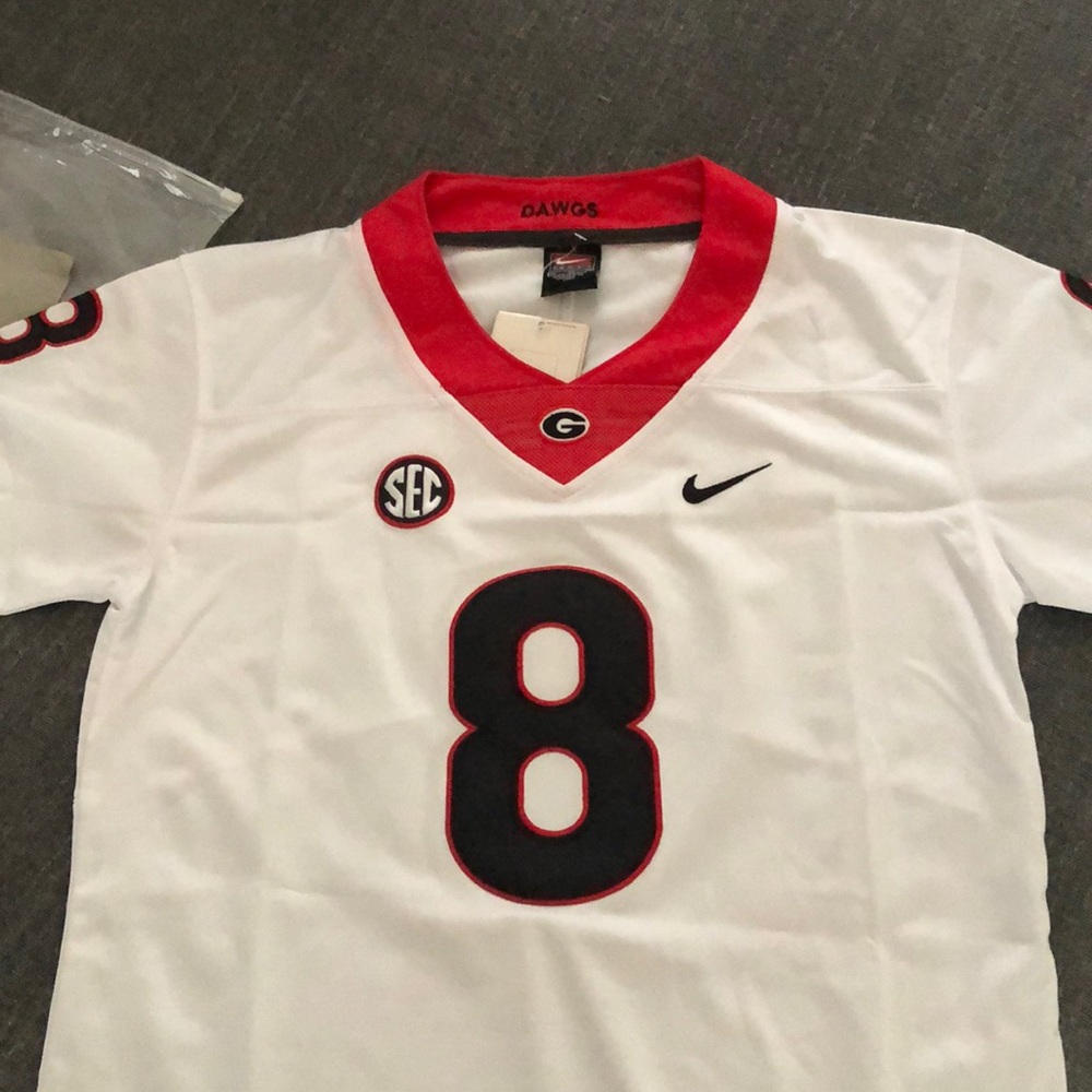 Youth XL UGA number #8 “Ridley” jersey